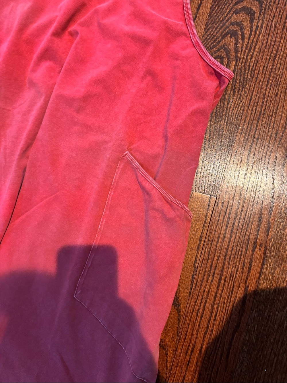 Double Zero Mineral Wash Strap Hot Shot Boho Jumpsuit Jumper Red Romper - Picture 5 of 7